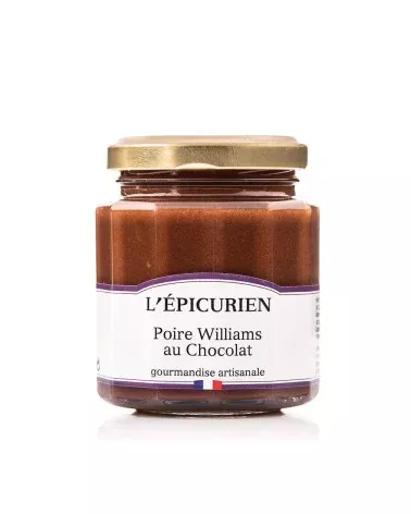 on achete francais - Pâte à tartiner Poire Williams au Chocolat