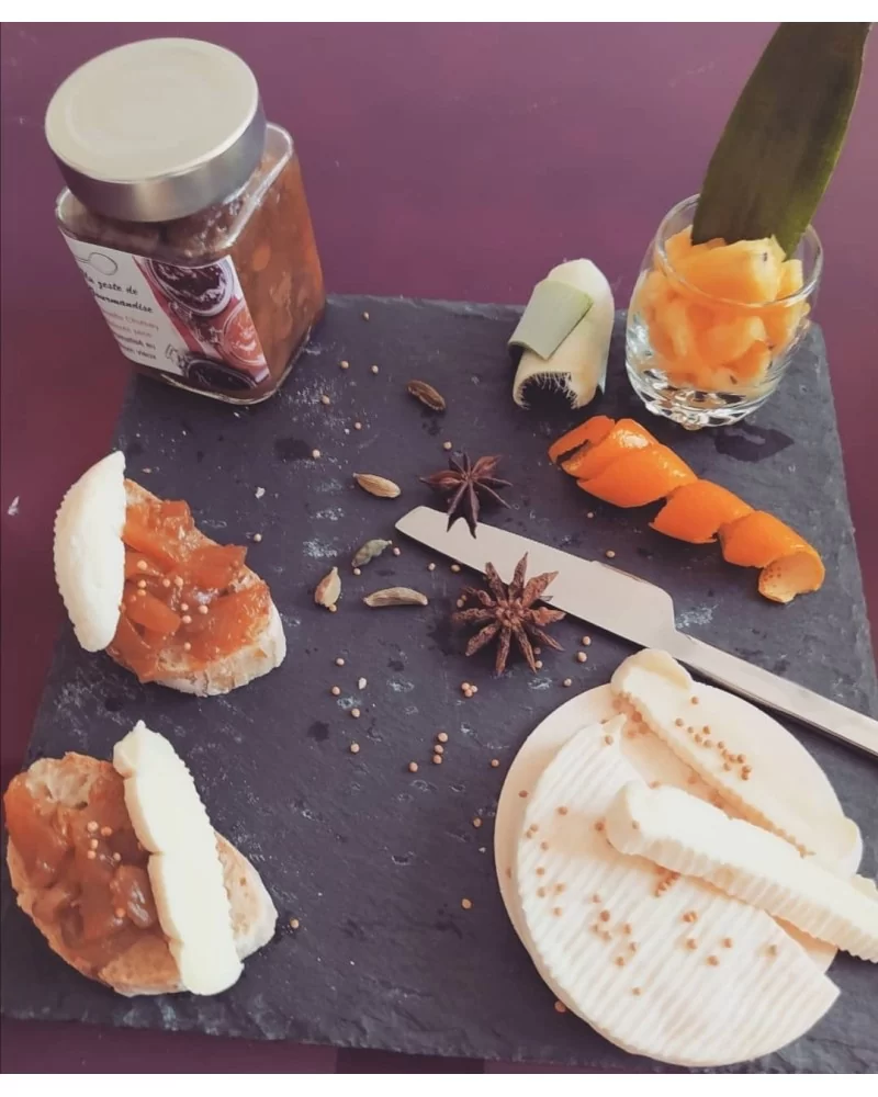 on achete francais - Chutney Ananas aux graines de moutarde