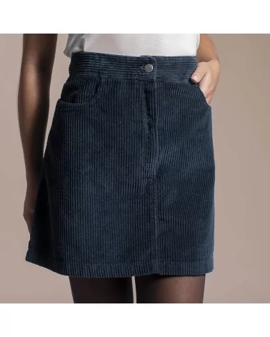 on achete francais - Jupe Alizé en velours côtelé