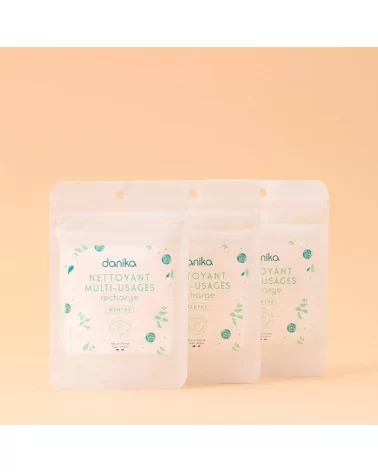 on achete francais - Nettoyant multi usages naturel - Pack 3 recharges