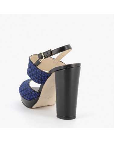 on achete francais - Sandale Dolly Bleu