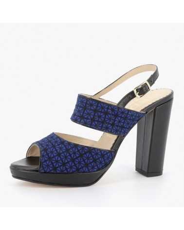 on achete francais - Sandale Dolly Bleu