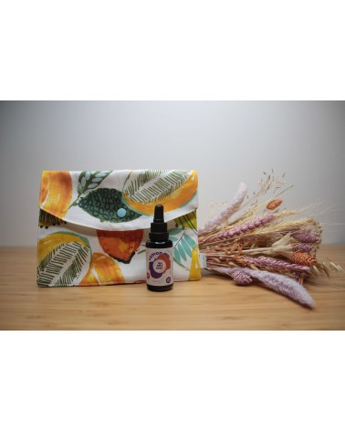 on achete francais - Trousse de toilette imperméable couleur Tropical