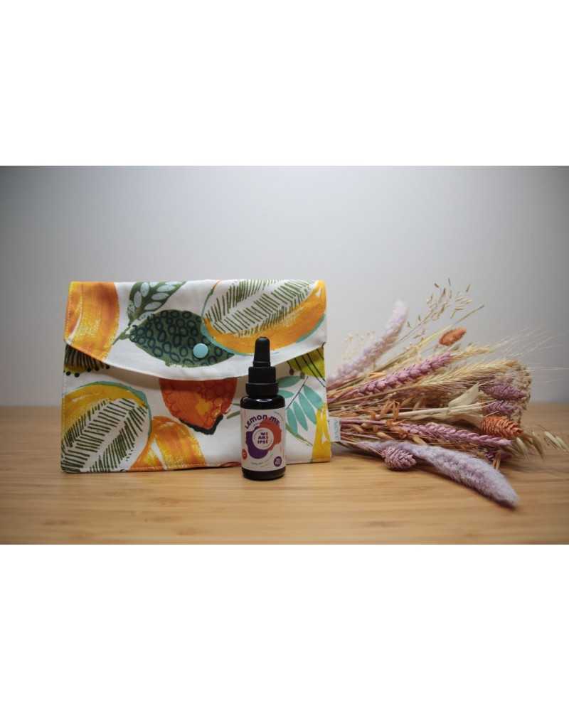 on achete francais - Trousse de toilette imperméable couleur Tropical