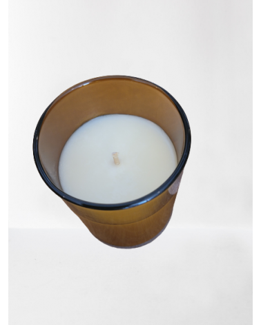 on achete francais - Bougie parfumée naturelle Mûre et Myrtille verre