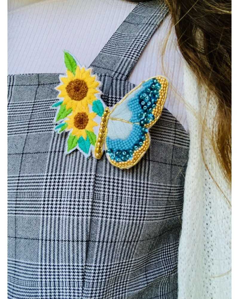 on achete francais - Broche Papillon on achete francais - Broche Papillon