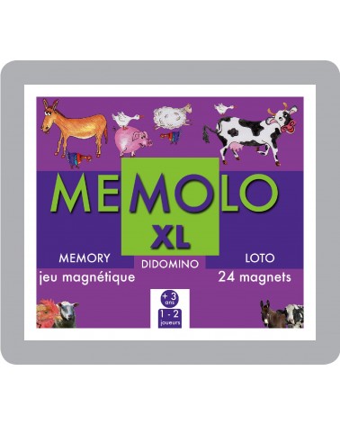 on achete francais - MEMOLO XL VV Animaux de la ferme