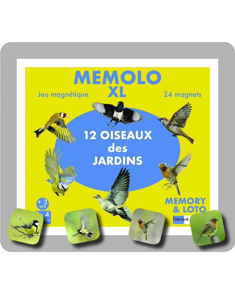 on achete francais - MEMOLO OISEAUX DES JARDINS