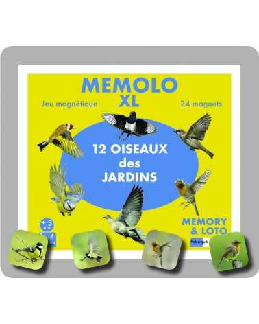 on achete francais - MEMOLO OISEAUX DES JARDINS