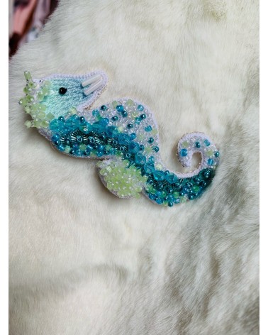 on achete francais - Broche Hippocampe
