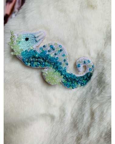 on achete francais - Broche Hippocampe