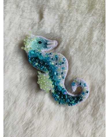 on achete francais - Broche Hippocampe
