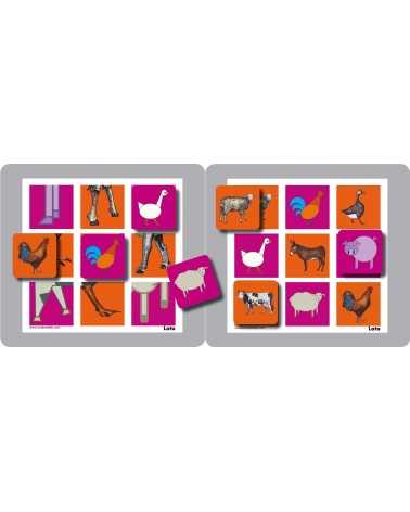 on achete francais - MEMOLO XL RO ANIMAUX DE LA FERME