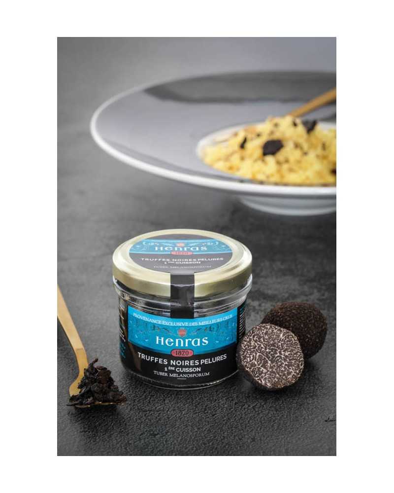 on achete francais - Pelures de truffe noire du Périgord 50 g Tuber melanosporum