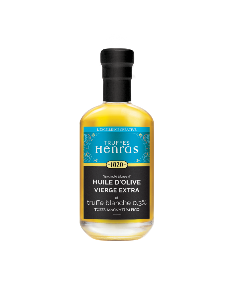 on achete francais - Huile d'olive vierge extra et truffe blanche 0.3% 100 ml