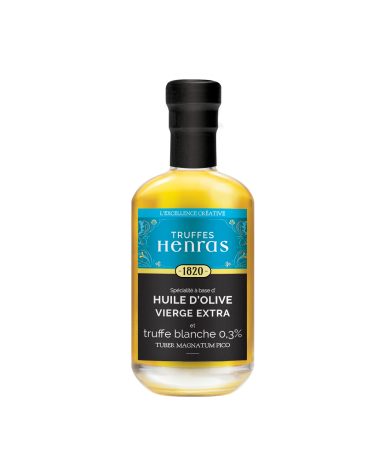 on achete francais - Huile d'olive vierge extra et truffe blanche 0.3% 100 ml