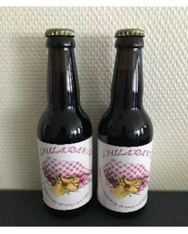 on achete francais - Biere artisanale blonde l'Hilarante 33cl