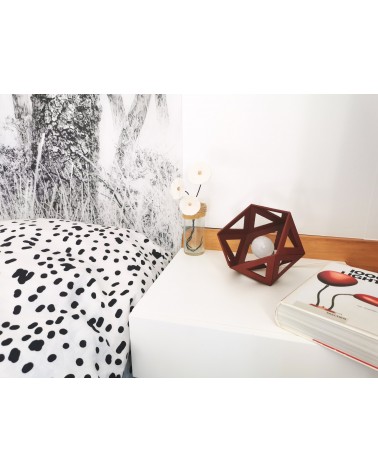 on achete francais - petite lampe origami bordeaux