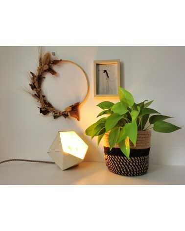 on achete francais - petite lampe origami érable