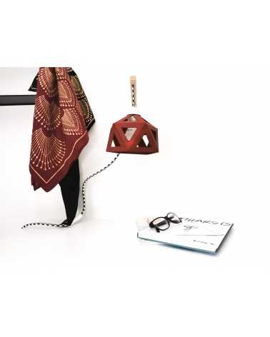 on achete francais - Applique lumineuse origami bordeaux