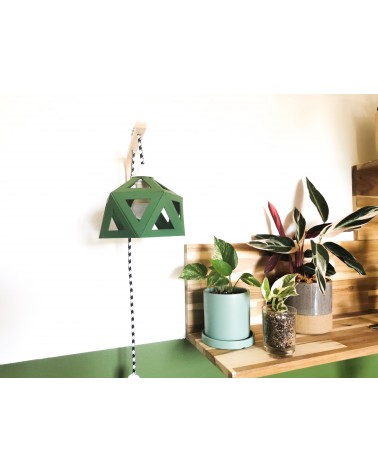 on achete francais - Applique lumineuse origami kaki