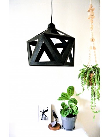on achete francais - suspension Origami noire