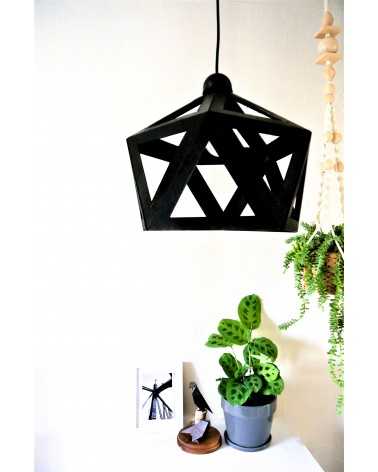 on achete francais - suspension Origami noire