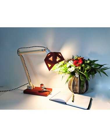 on achete francais - lampe de bureau Origami bordeaux