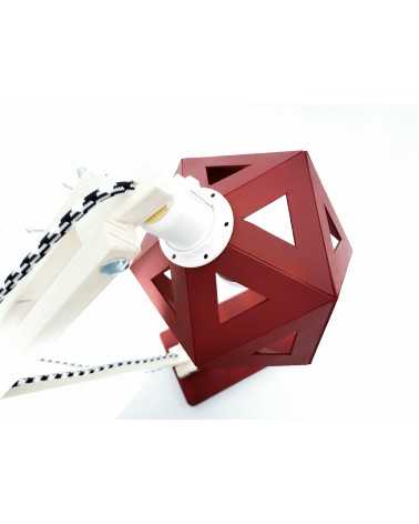 on achete francais - lampe de bureau Origami bordeaux