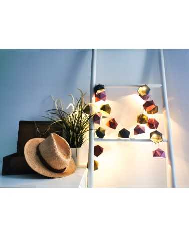 on achete francais - guirlande lumineuse Origami TERRACOTTA