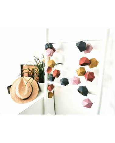 on achete francais - guirlande lumineuse Origami TERRACOTTA