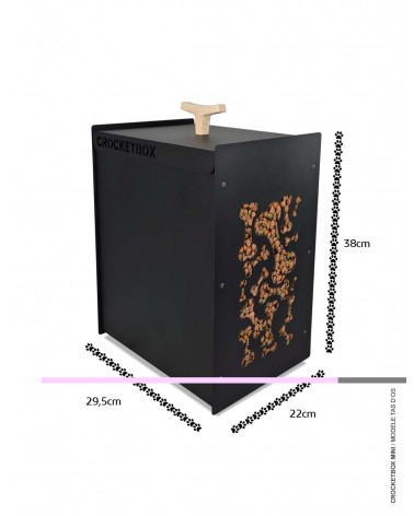 on achete francais - Boite à croquettes design pour stocker 10Kg