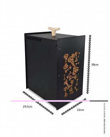 on achete francais - Boite à croquettes design pour stocker 10Kg