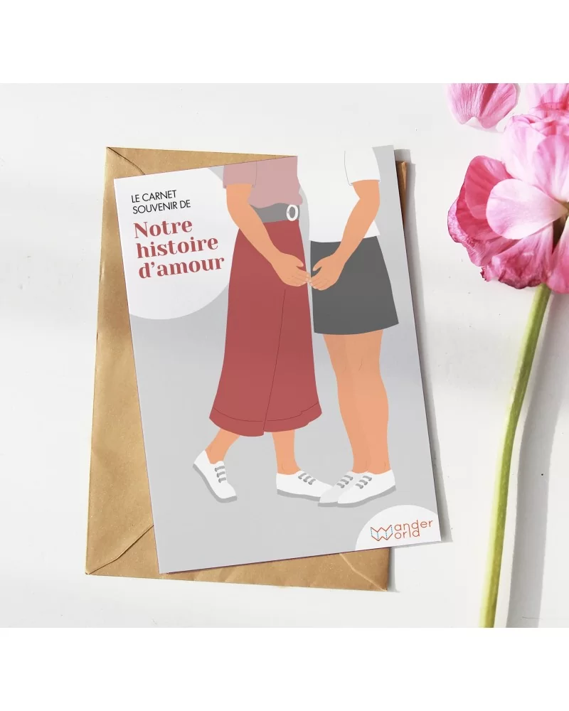 on achete francais - Le Carnet Histoire D'Amour / Couple Lesbien