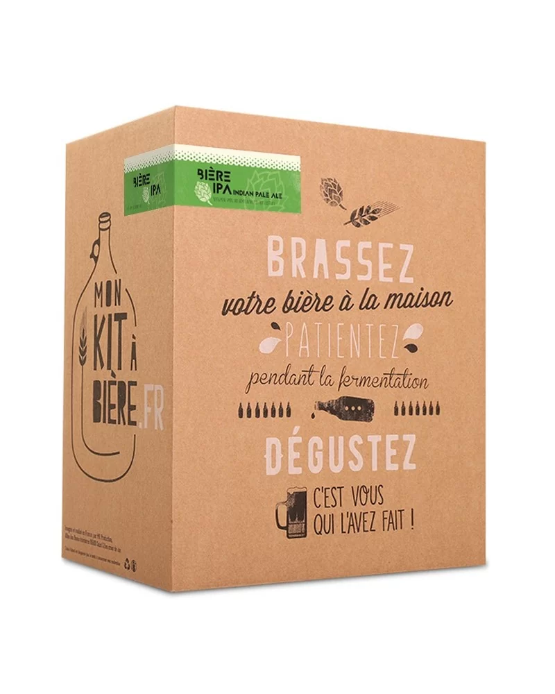 on achete francais - Kit Intermédiaire Bière I.P.A. De Brassage Artisanal 5 Litres