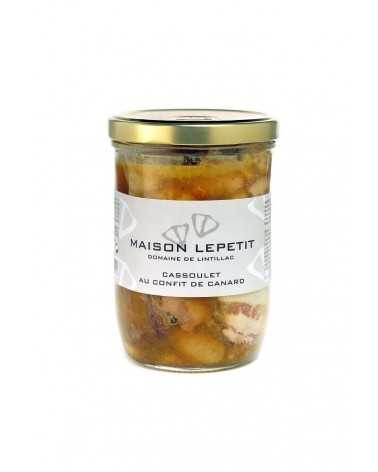 on achete francais - CASSOULET AU CONFIT DE CANARD BOCAL 800 gr