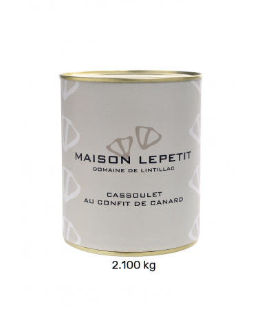 on achete francais - Cassoulet 2,1Kg Du Domaine Tambourin