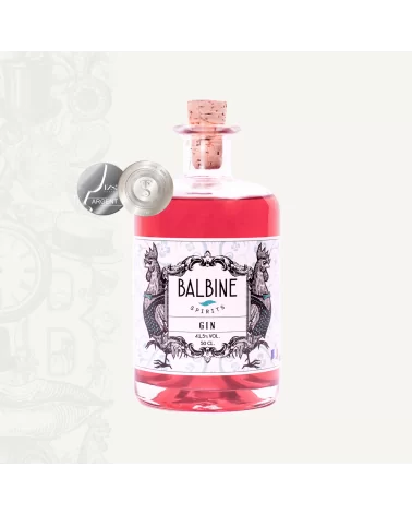 on achete francais - Gin "Le Coq" (Avec Hibiscus) 50Cl