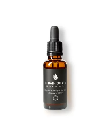 Sérum Après Rasage Et Huile À Barbe Sèche Menthe 100% Bio 30Ml