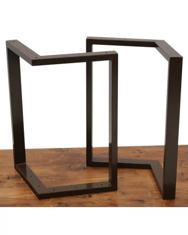 Un Pied De Table - Forme M - H71Cm - L90Cm - Métal Design