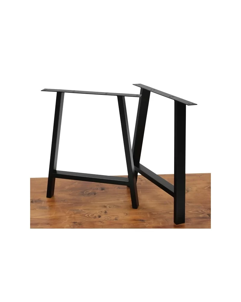 on achete francais - Un Pied De Table - Forme A - H71Cm - L90Cm - Métal Design