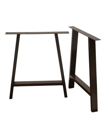 on achete francais - Un Pied De Table - Forme A - H71Cm - L90Cm - Métal Design