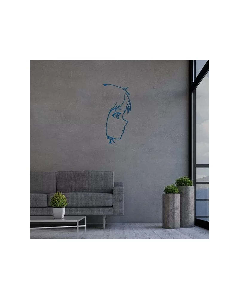 on achete francais - Visage Femme Profil Xl Métal