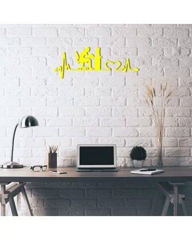 on achete francais - Ligne De Vie Ordinateur L Métal - 30 Cm X 80 Cm