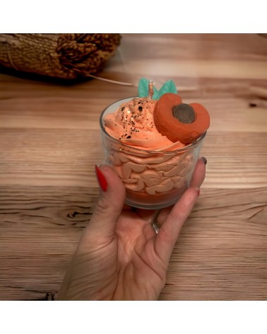 on achete francais - Bougie gourmande nectar abricot