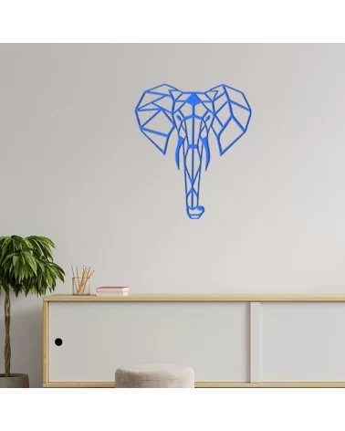 on achete francais - Eléphant Origami L Métal