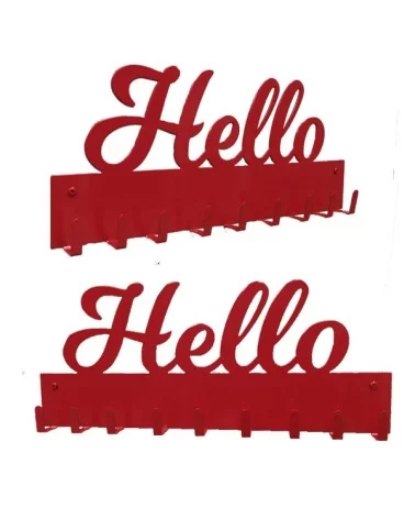 on achete francais - Porte Manteau Hello L Métal