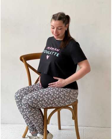 on achete francais - Legging de Grossesse Cigogne