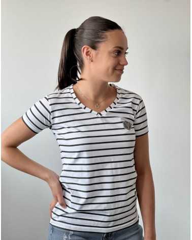 on achete francais - T-shirt Marinière