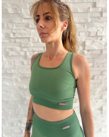 on achete francais - Brassière Seamless Kaki